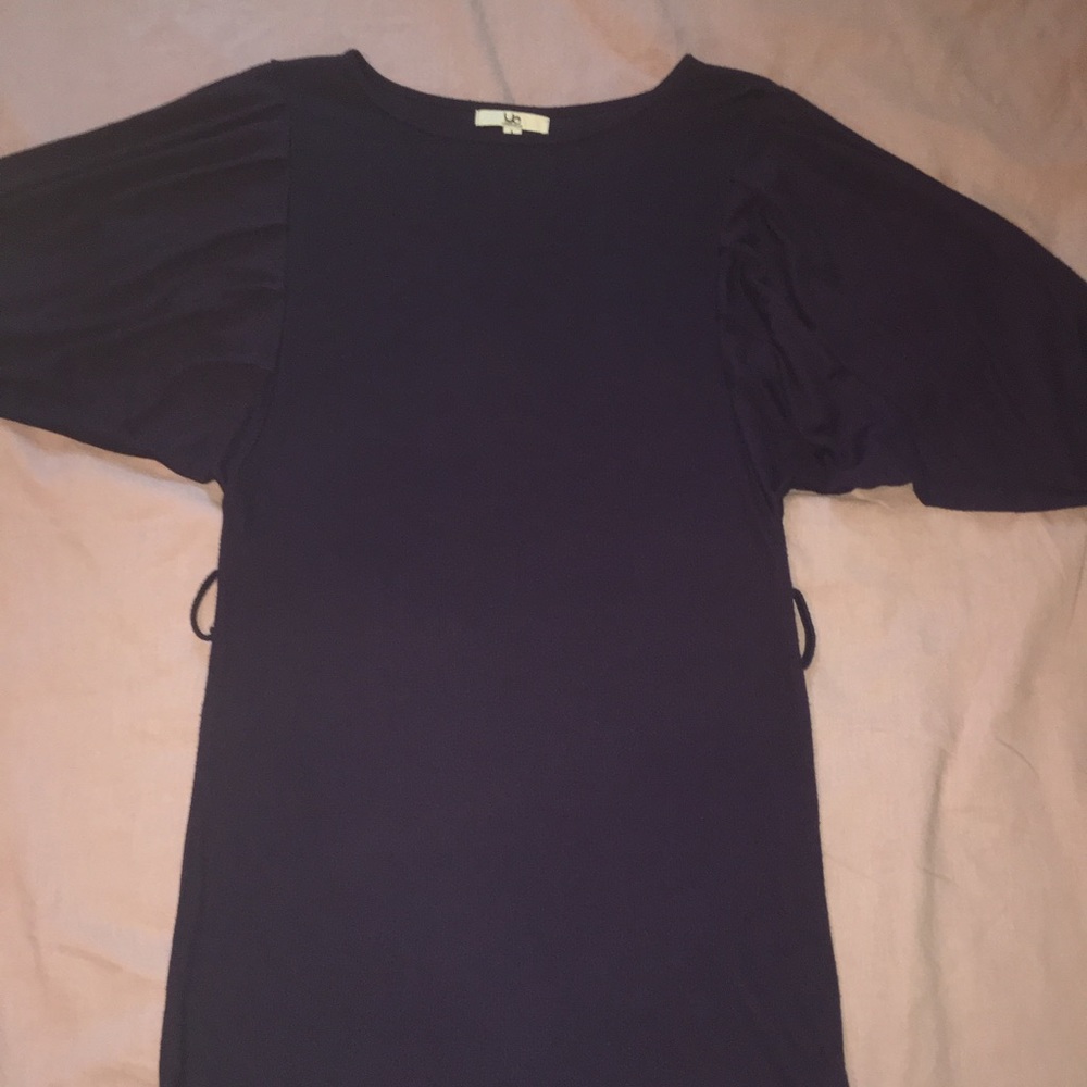 Dolman sleeve dress